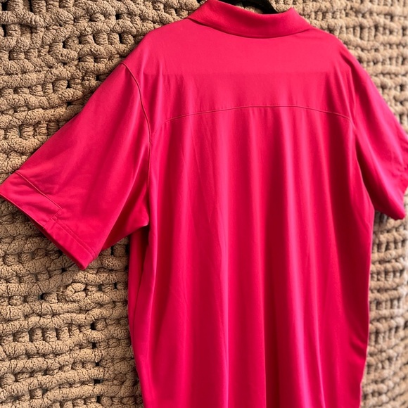 Adidas Men’s  Pink Golf Shirt Size XL - Picture 9 of 9